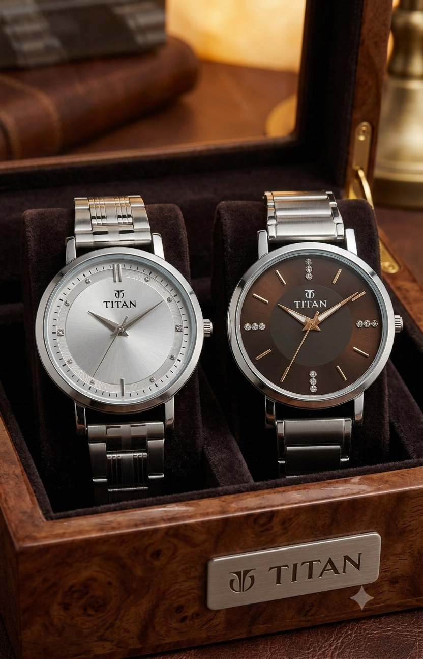 Premium Women's Stainless Steel Analog Watches