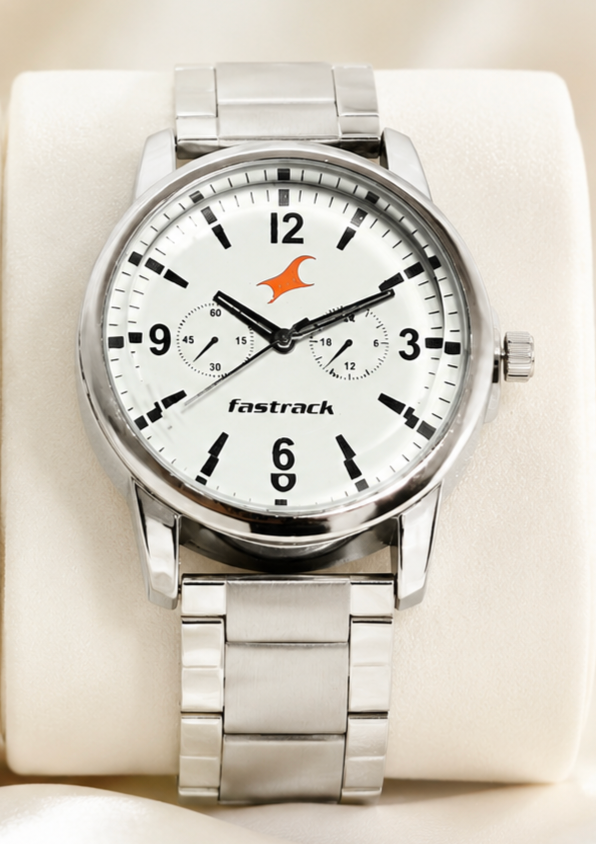 Fastrack Men's Premium Stainless Steel Analog Watches - Image 2