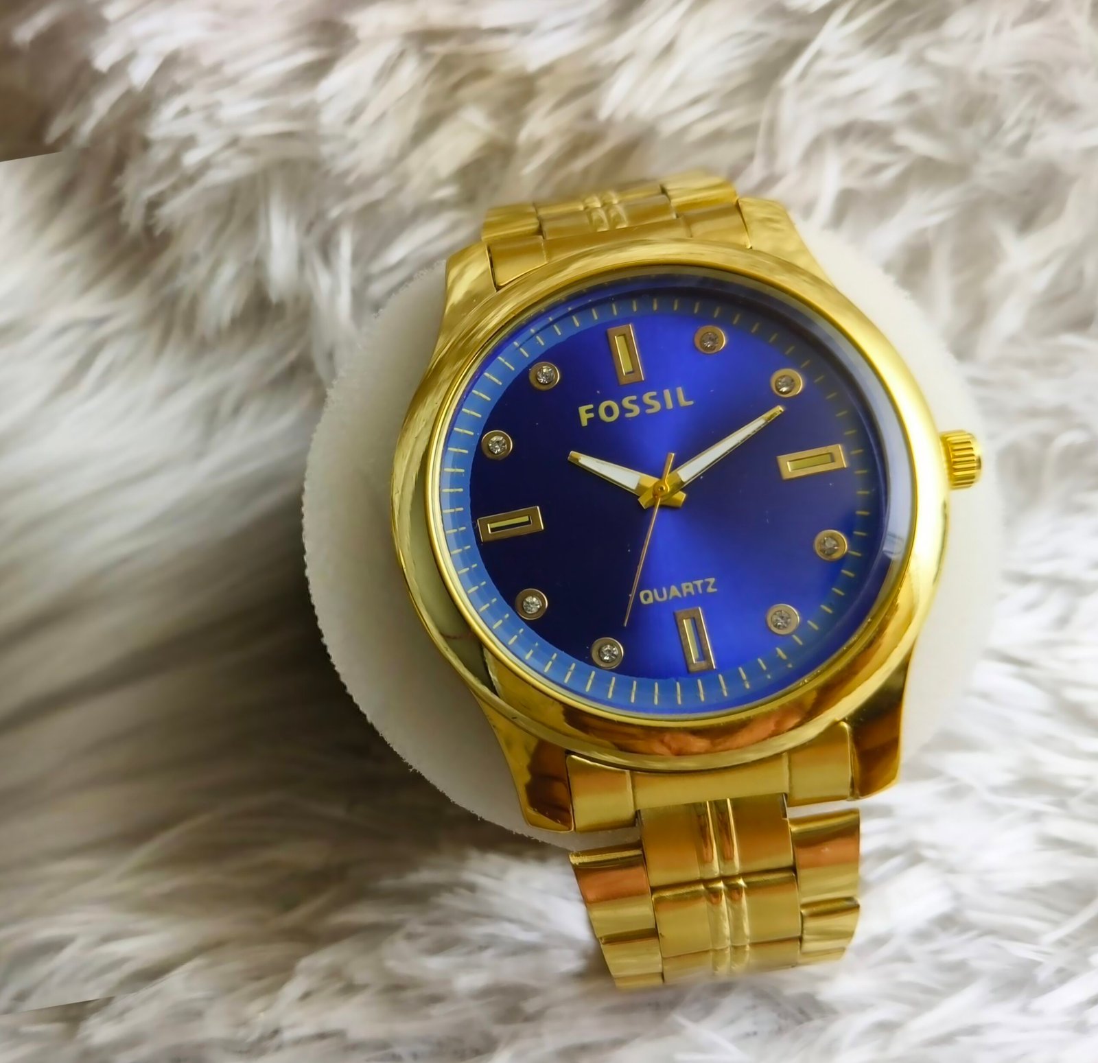 Premium Gold Tone-Fossil Inspired Stainless Steel Men's Watches - Image 3