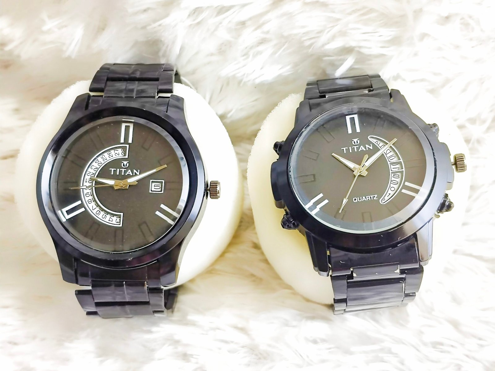 Titan Premium Black Analog Quartz Men's Watches Collection - Image 5