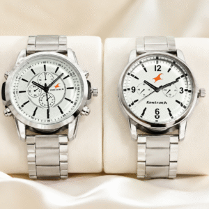 Fastrack Men's Premium Stainless Steel Analog Watches