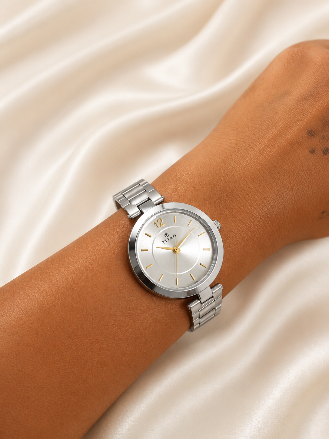 Elegant Black Dial Women's Stainless Steel Watches | Premium Everyday Wear - Image 6