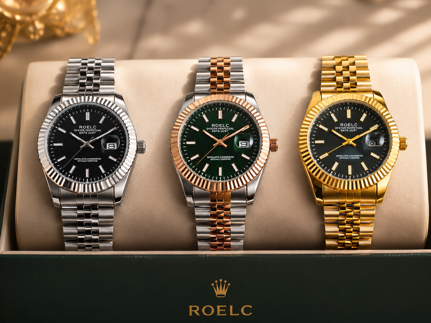 Premium ROELC Men's Analog Watches