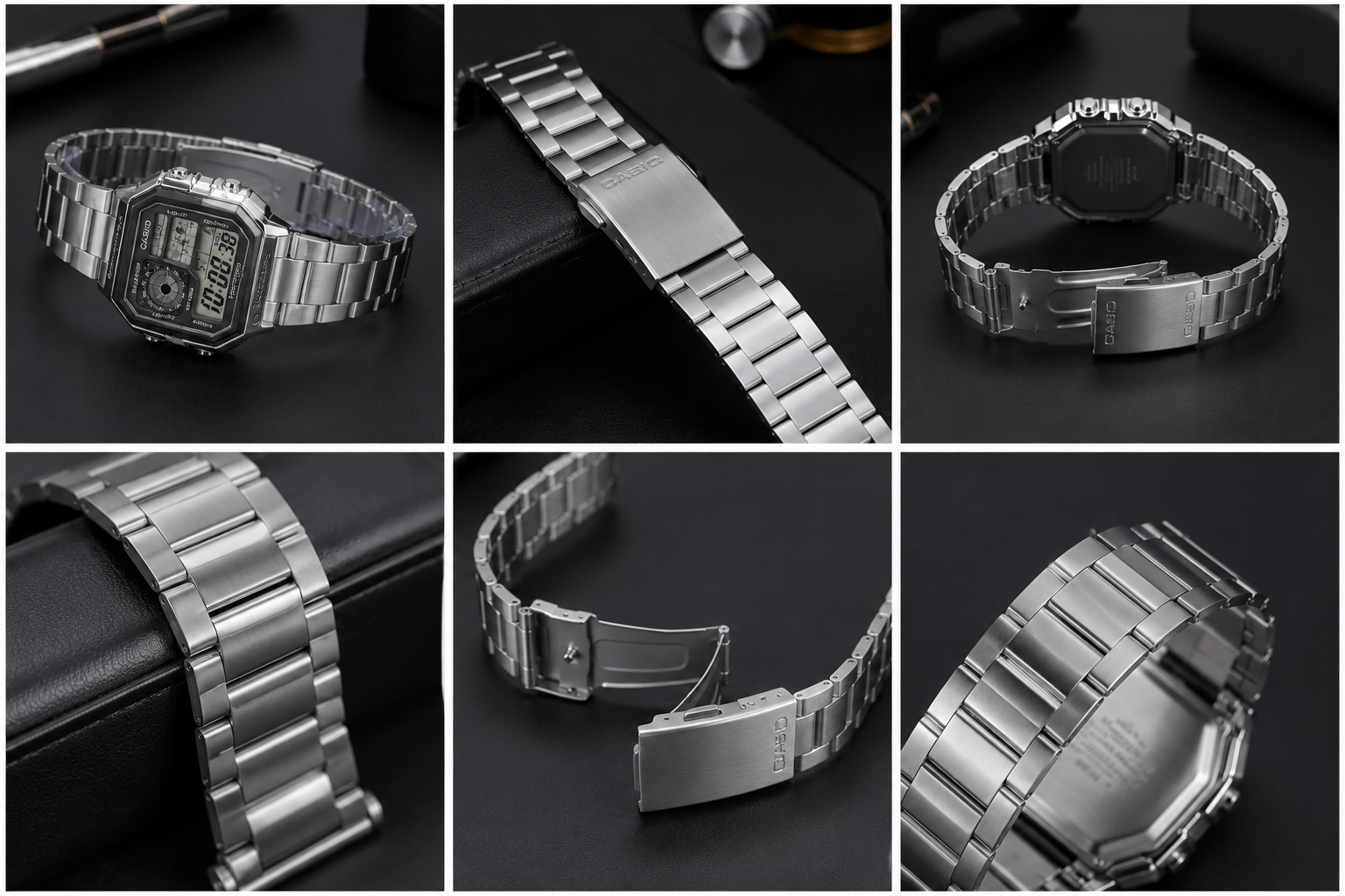 Casio World Time Digital Men's Watches - Image 2