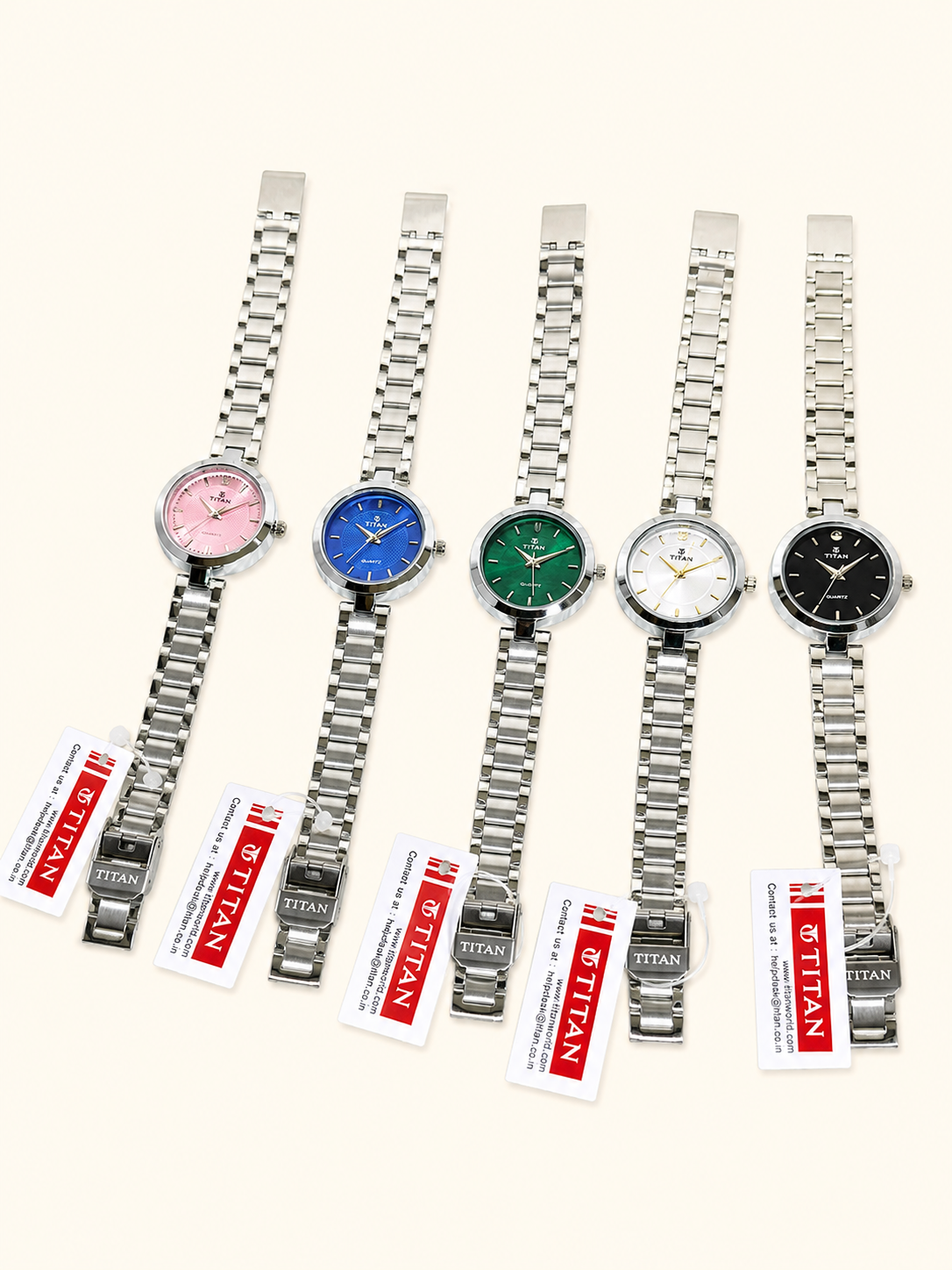 Elegant Black Dial Women's Stainless Steel Watches | Premium Everyday Wear - Image 2